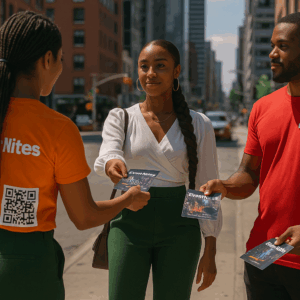 Large Flyer Distribution – Event Nites